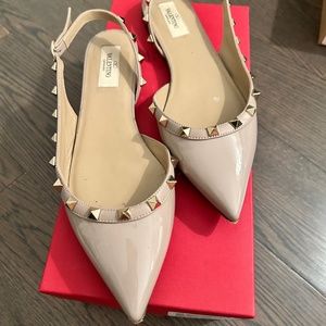 Valentino Slingback Flats